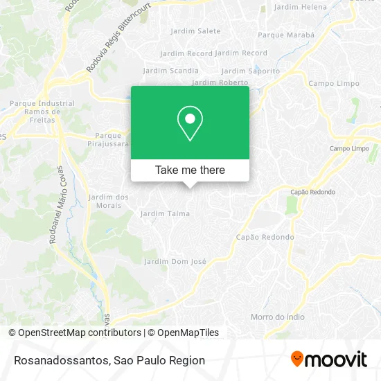 Rosanadossantos map