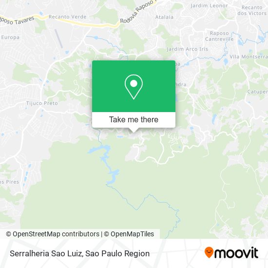 Serralheria Sao Luiz map