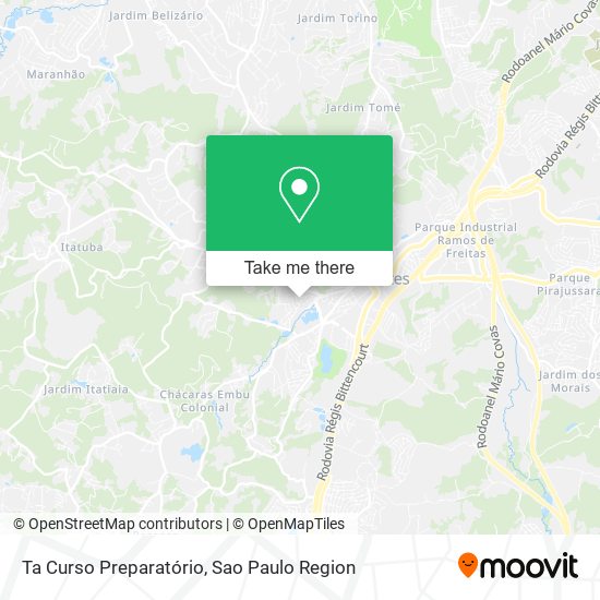 Ta Curso Preparatório map