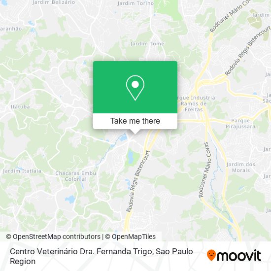 Centro Veterinário Dra. Fernanda Trigo map