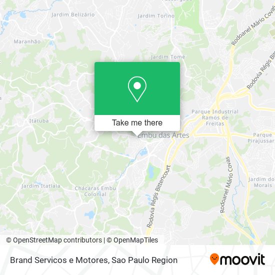 Brand Servicos e Motores map