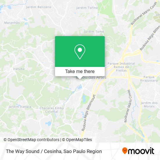 The Way Sound / Cesinha map