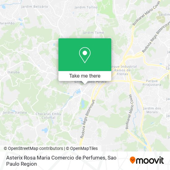 Asterix Rosa Maria Comercio de Perfumes map