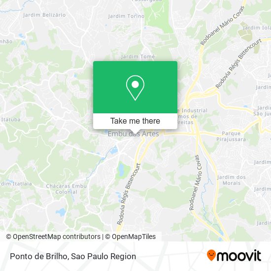 Ponto de Brilho map