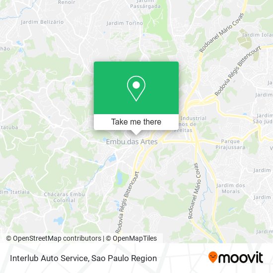 Interlub Auto Service map