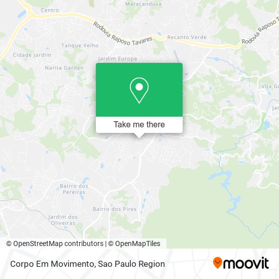 Corpo Em Movimento map