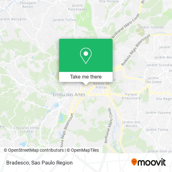 Bradesco map