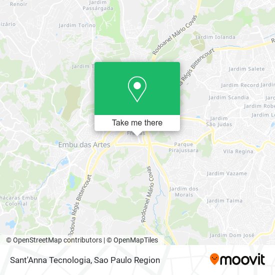 Sant'Anna Tecnologia map