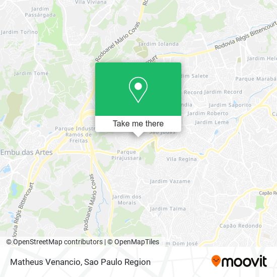Matheus Venancio map