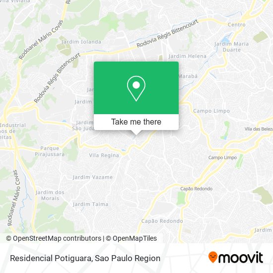 Residencial Potiguara map