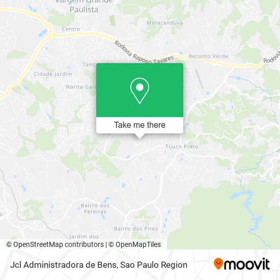 Jcl Administradora de Bens map