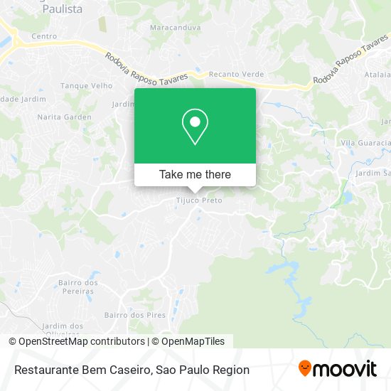 Restaurante Bem Caseiro map