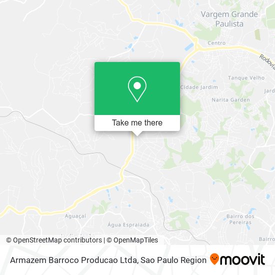 Armazem Barroco Producao Ltda map