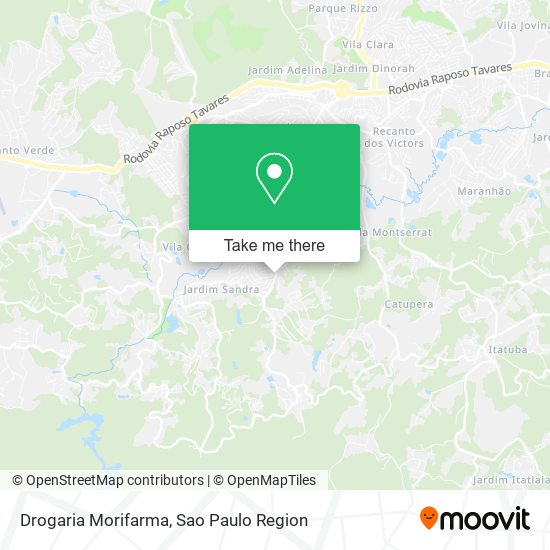 Mapa Drogaria Morifarma