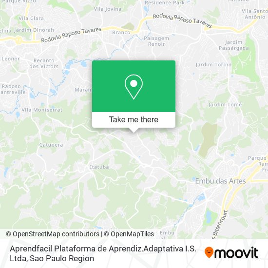 Aprendfacil Plataforma de Aprendiz.Adaptativa I.S. Ltda map