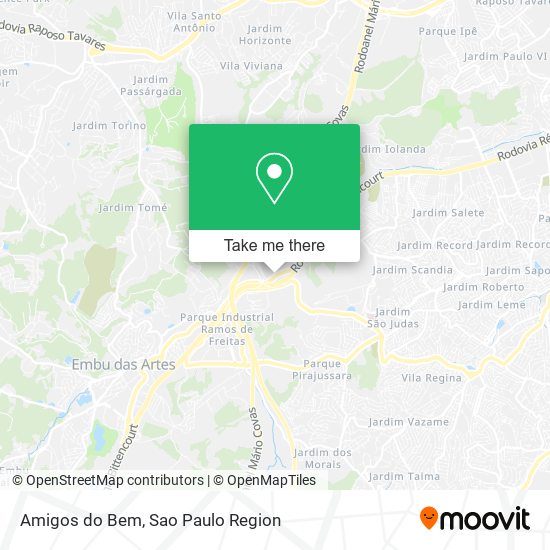 Amigos do Bem map