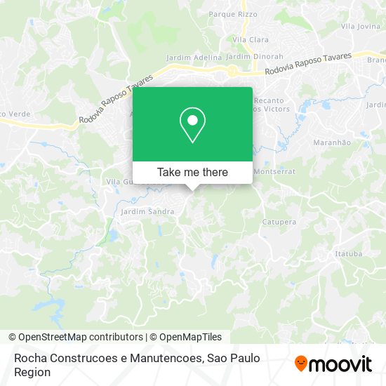 Rocha Construcoes e Manutencoes map