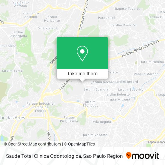 Saude Total Clinica Odontologica map