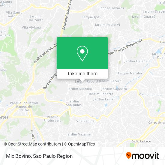 Mix Bovino map