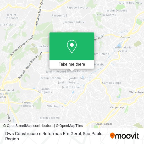 Dws Construcao e Reformas Em Geral map