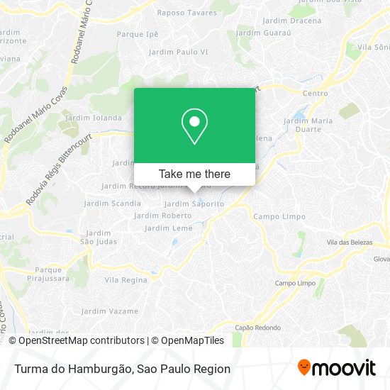 Turma do Hamburgão map