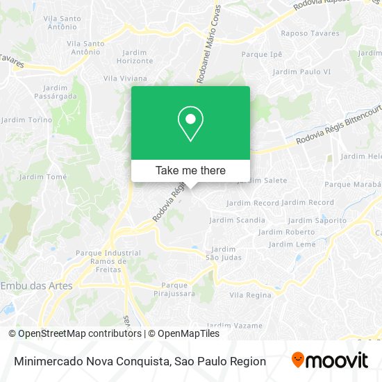 Minimercado Nova Conquista map