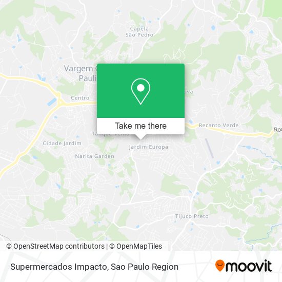 Mapa Supermercados Impacto