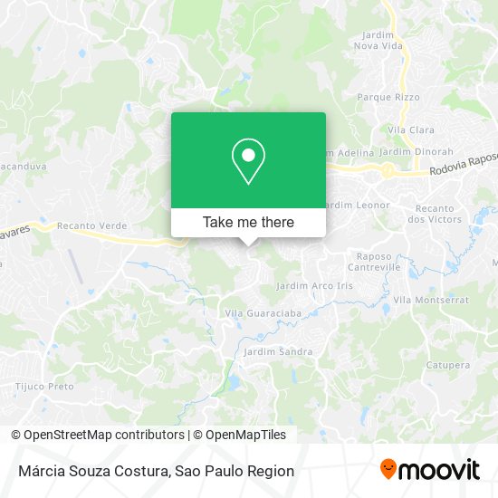 Márcia Souza Costura map