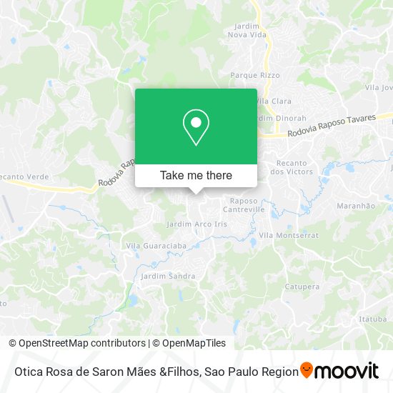 Otica Rosa de Saron Mães &Filhos map