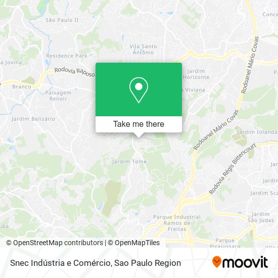 Snec Indústria e Comércio map