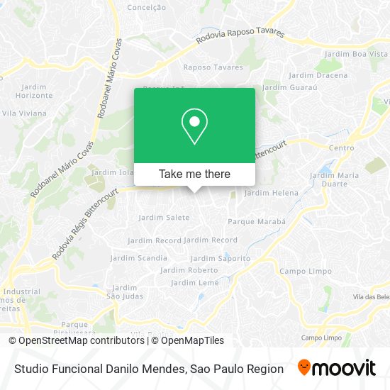 Studio Funcional Danilo Mendes map