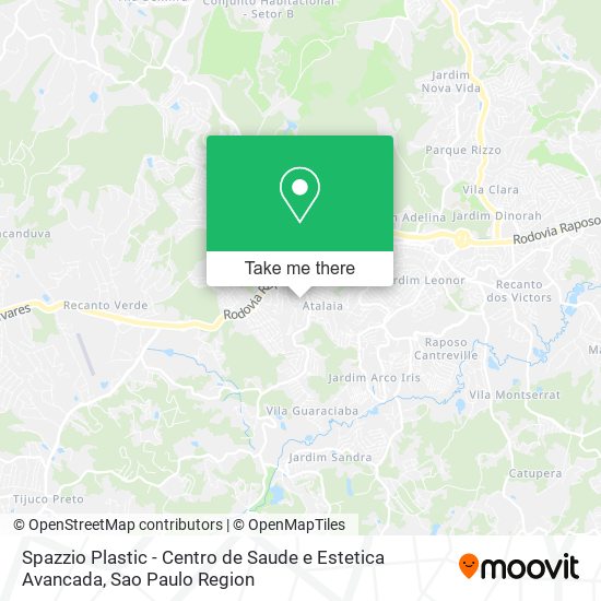 Spazzio Plastic - Centro de Saude e Estetica Avancada map
