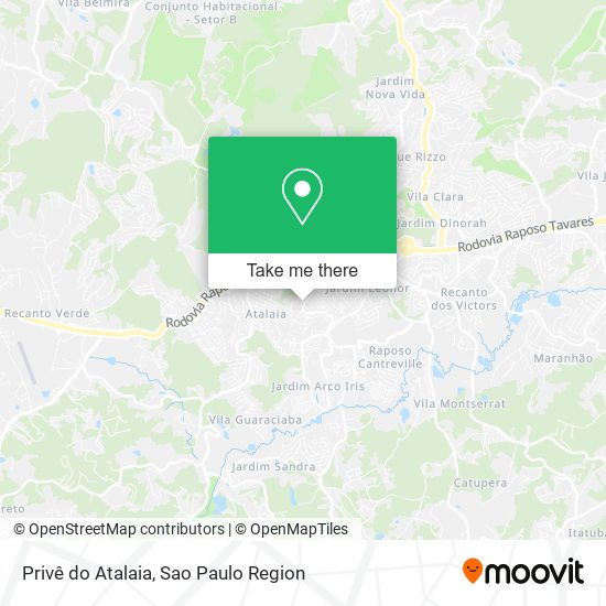 Privê do Atalaia map
