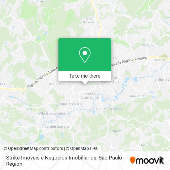 Strike Imóveis e Negócios Imobiliários map
