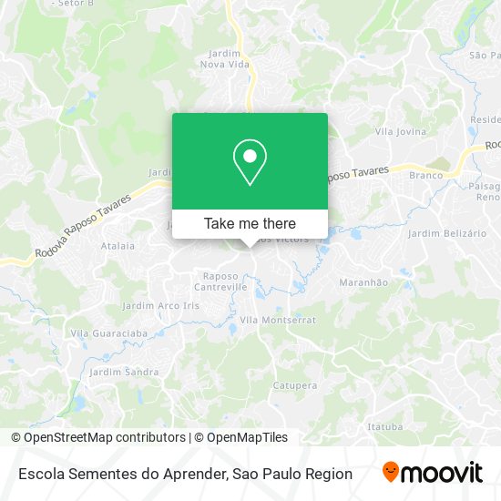 Escola Sementes do Aprender map