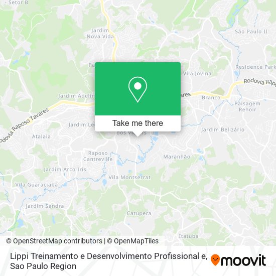 Mapa Lippi Treinamento e Desenvolvimento Profissional e