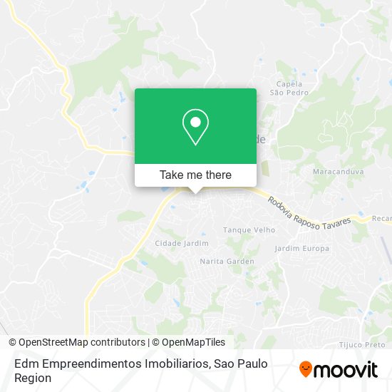 Edm Empreendimentos Imobiliarios map