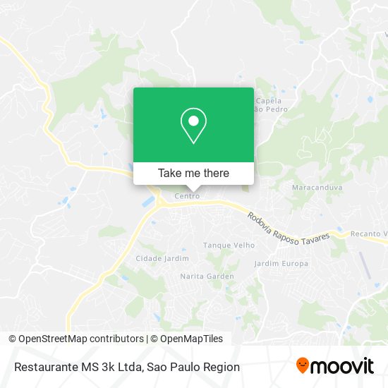 Restaurante MS 3k Ltda map