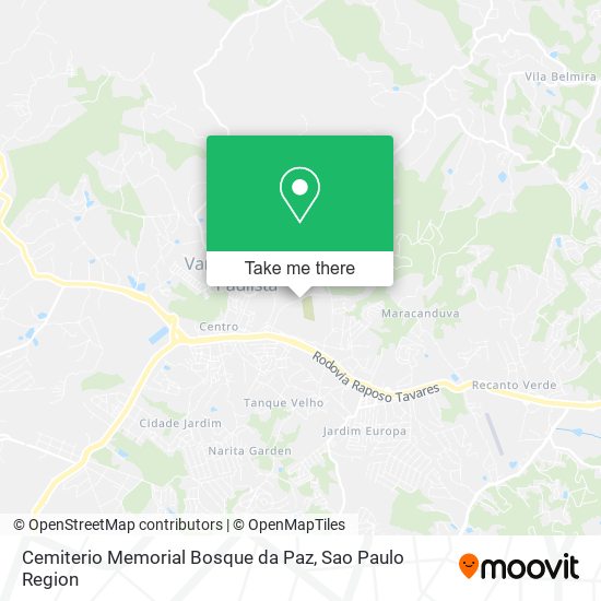 Cemiterio Memorial Bosque da Paz map