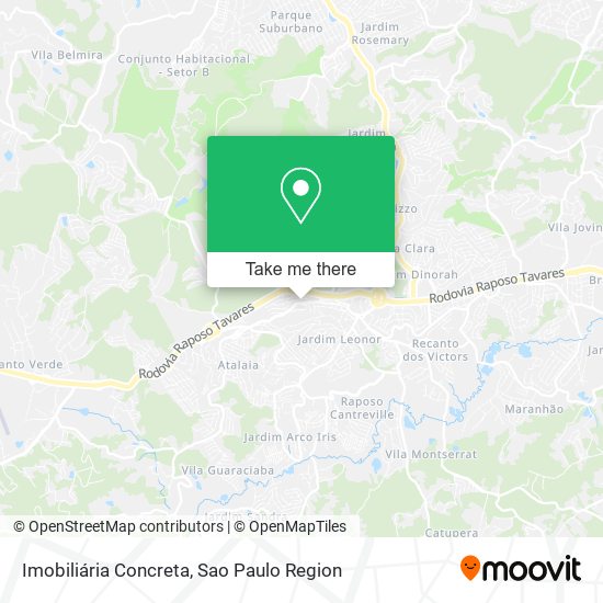 Imobiliária Concreta map