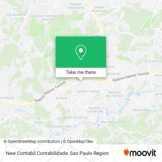New Contabil Contabilidade map