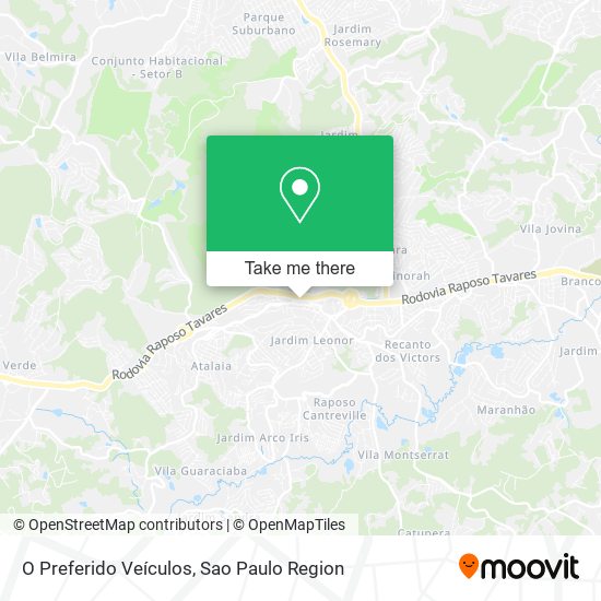 O Preferido Veículos map