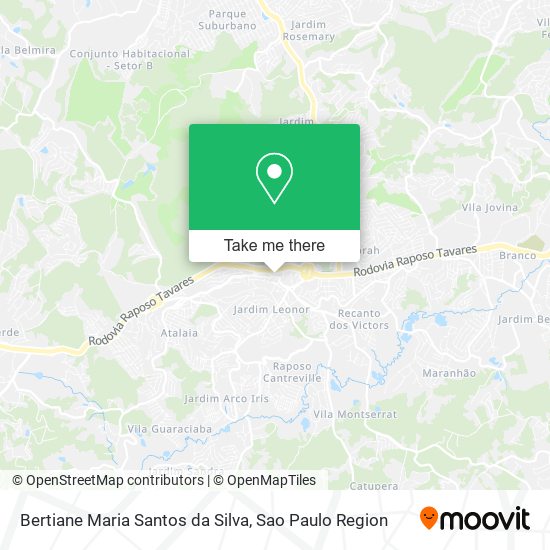 Bertiane Maria Santos da Silva map