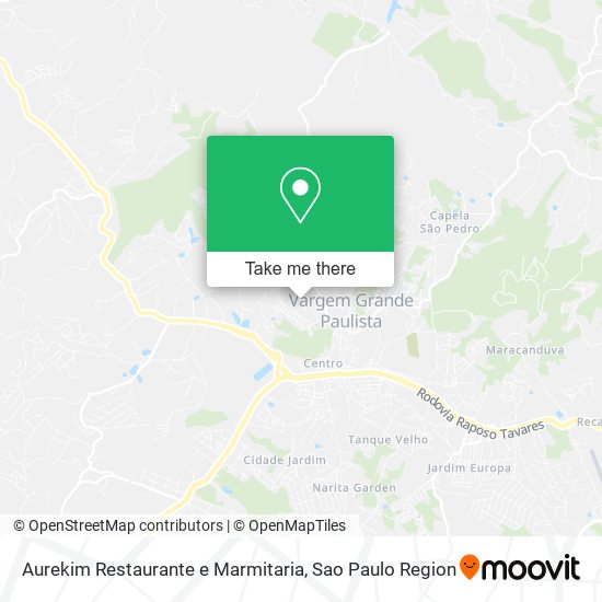 Aurekim Restaurante e Marmitaria map
