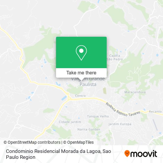 Condominio Residencial Morada da Lagoa map