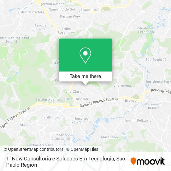 Ti Now Consultoria e Solucoes Em Tecnologia map