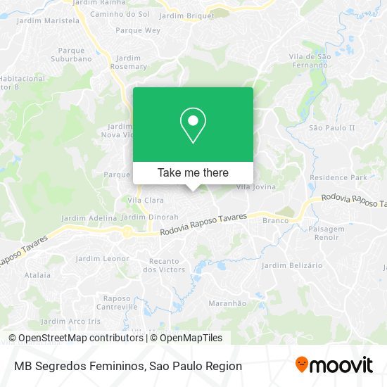 MB Segredos Femininos map