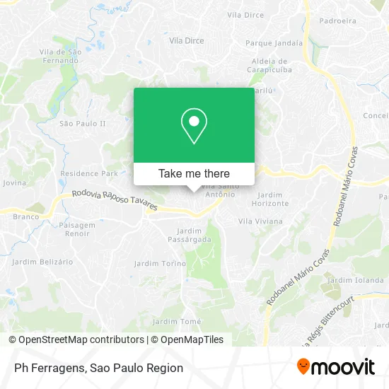 Ph Ferragens map