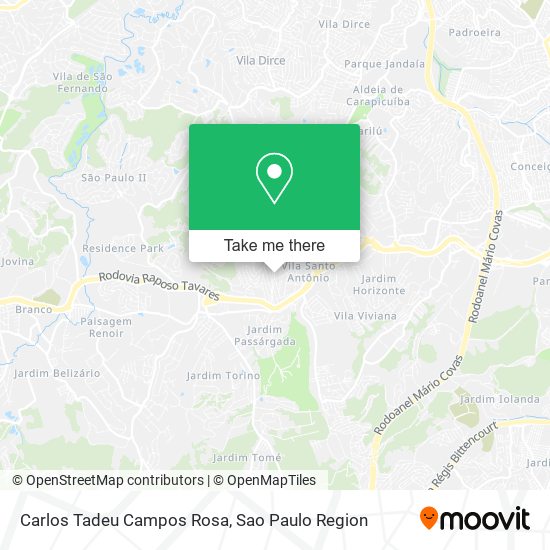 Carlos Tadeu Campos Rosa map