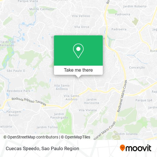 Cuecas Speedo map